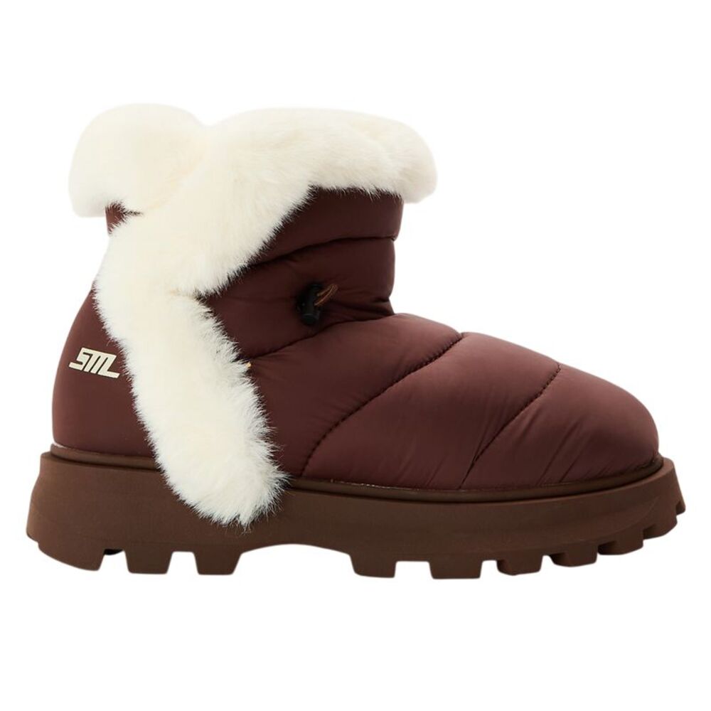 Steve Madden Womens/Ladies Frostee Sheepskin Boots / Brown
